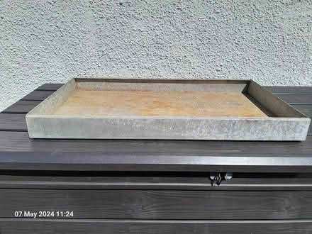 Photo of free Galvanised metal tray (SS8, Canvey Island) #1