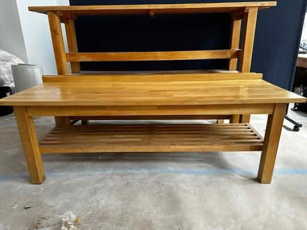 Photo of free Four Wooden Benches (Financial district)