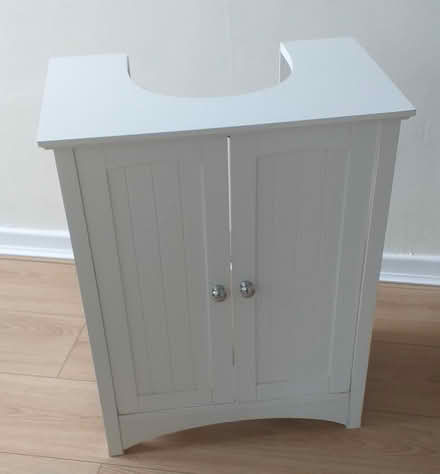 Photo of free Bathroom cupboard (under sink, pedestal style) (White City GL4) #3
