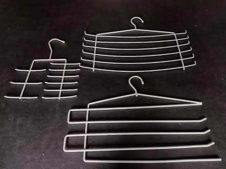 Photo of free Multi coat/scarf hangers (Woodley SK6) #1