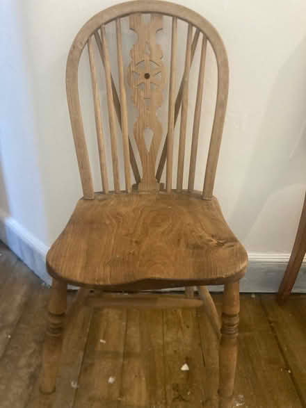 Photo of free Wooden dining chairs (EH6) #3