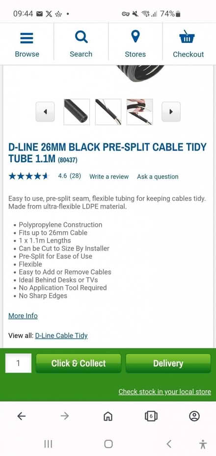 Photo of free Cable Tube 1.1m (Seaford BN25) #3