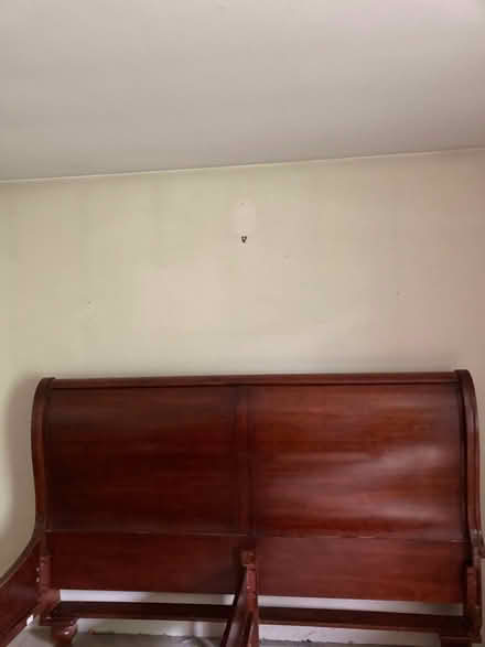 Photo of free King size sleigh bed (Nashway Dr & W Maple Rd) #3