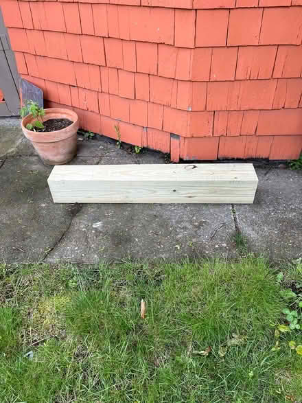 Photo of free Rail road tie (75 Jerome St W.Medford) #1