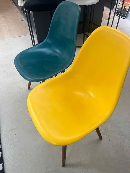 Photo of free Two eames style plastic chairs (S10 Ranmoor) #2