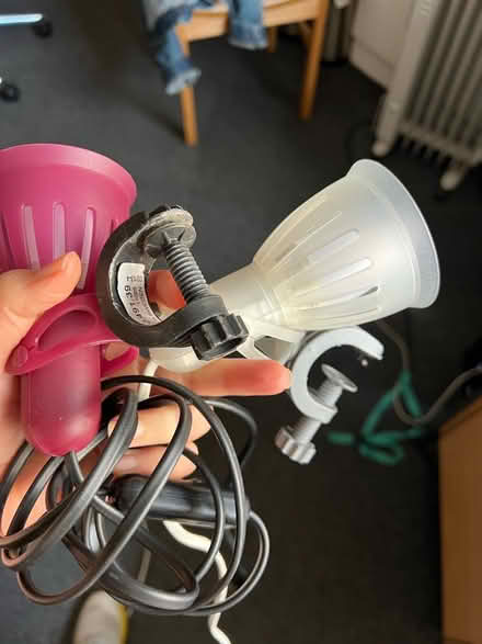 Photo of free 2 x small lights clamp on (Teddington TW11) #1