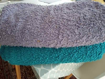 Photo of free 2 Old Teddy Bear Fleece Blankets (CT8) #1