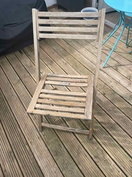 Photo of free Wooden chair by h (WA12) #1