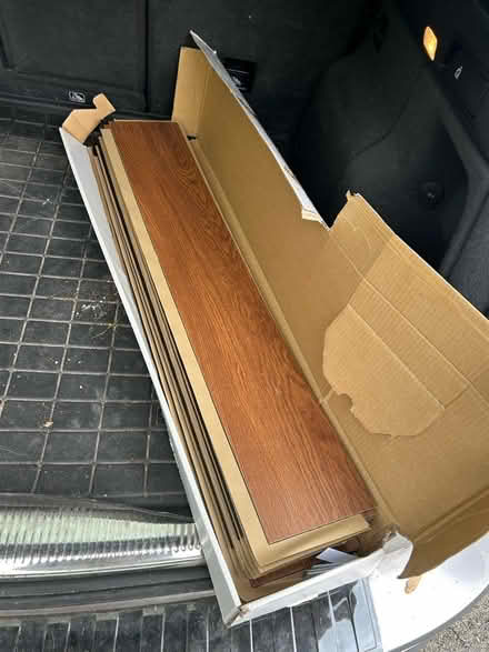 Photo of free 18 pcs Armstrong Vinyl Flooring (Chestnut Hill) #3