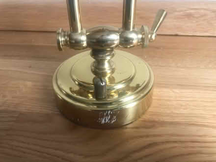 Photo of free Brass picture wall light (Biddulph Moor) #2