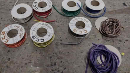 Photo of free Cable markers/idents (Longbarn WA2) #1
