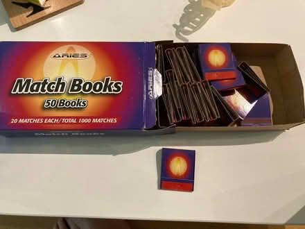 Photo of free Matchbooks (Emeryville) #1
