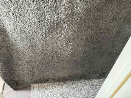 Photo of free Grey fluffy rug to go (E8) #1