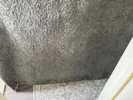 Photo of free Grey fluffy rug to go (E8) #2