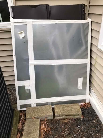 Photo of free Sheet metal covered plywood (Acton, MA) #1