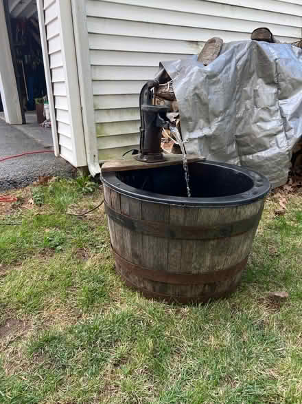 Photo of free Barrel fountain (electric) (Lebanon) #1