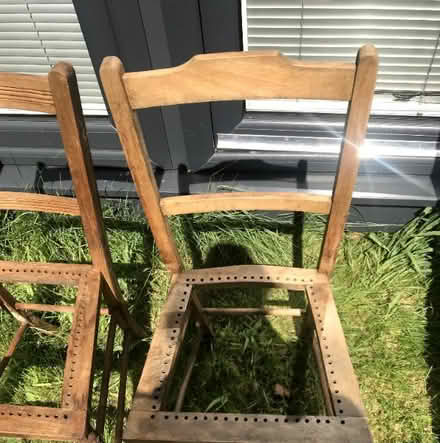 Photo of free chairs for a cane seat project (Downley HP13) #2