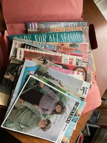Photo of free Vintage knitting patterns and old knitting magazines (Port of Wisbech PE13) #1