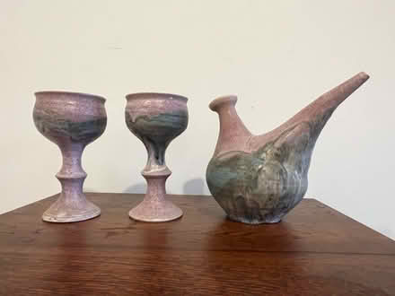 Photo of free Wine carafe and goblets (Fairland) #2