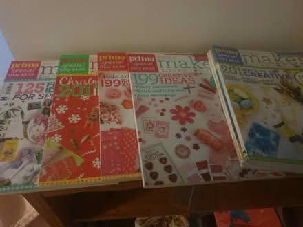 Photo of free Selection of Prima craft magazines (Sutton) #1