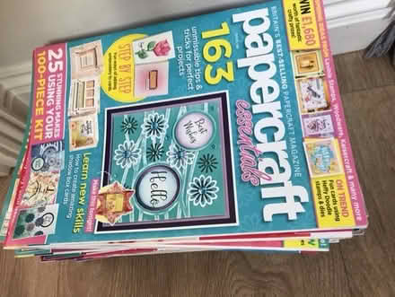 Photo of free Papercraft magazines (Winkfield Row RG42) #1