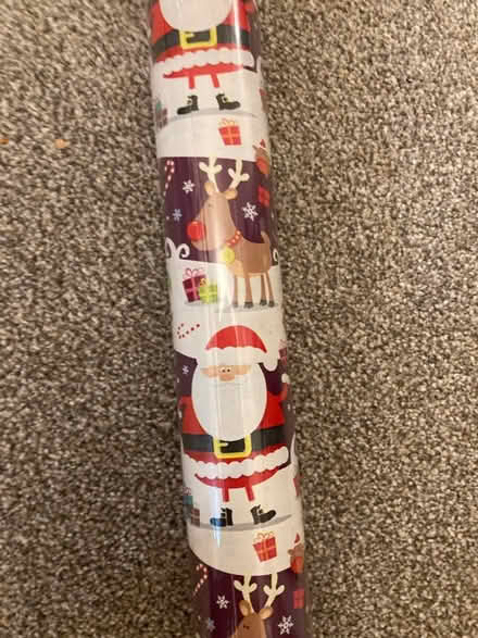 Photo of free Wide roll Christmas wrapping - new (CV3) #2
