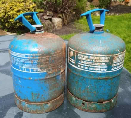 Photo of free Butane Camping Gas cylinders. (Cookridge LS16) #1