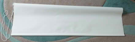 Photo of free Roller blind (cream, blackout) 1170mm wide (White City GL4) #1