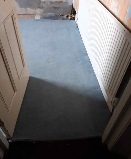 Photo of free Blue bedroom carpet (St Margarets TW1) #1