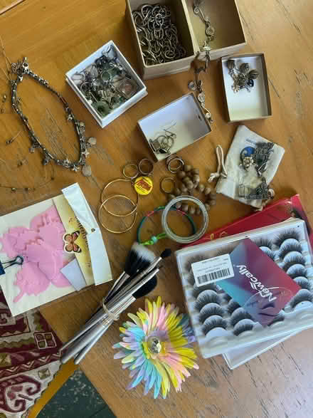 Photo of free Jewelry bits, eyelashes (Oakland) #1