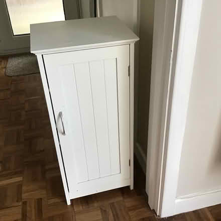 Photo of free White Bathroom cupboard (Napsbury AL1) #1