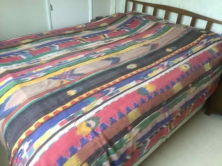 Photo of free Double Bedspread and duvet cover (Silverstone) #2