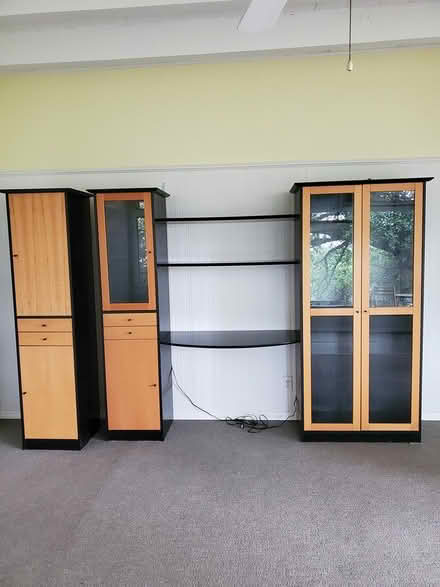 Photo of free Cabinet/shelves/desk (Cahuenga pass) #2