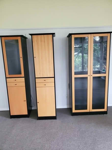 Photo of free Cabinet/shelves/desk (Cahuenga pass) #1