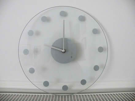 Photo of free Glass Wall Clock (Wigston) #1