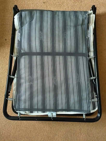 Photo of free Fold out metal frame Zed bed (Walton on Thames) #2