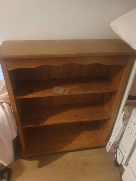 Photo of free pine bookcase (Sutton) #1
