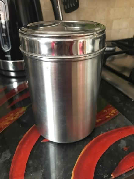 Photo of free Metal Canister (Overstone Lodge) #1