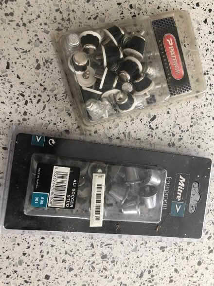 Photo of free 2 packs of football studs. (Swindon SN3) #1