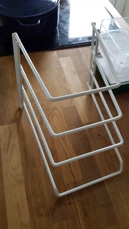 Photo of free Plate/pan lid rack (Hauxton) #1