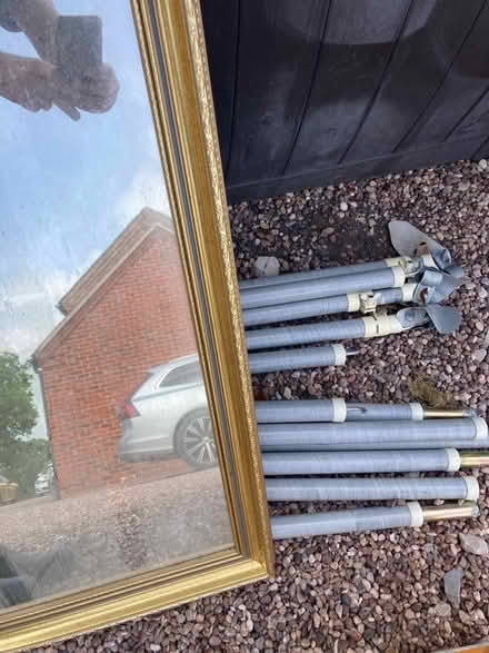 Photo of free Mirrors - 2 gold painted frames (Nantwich) #3