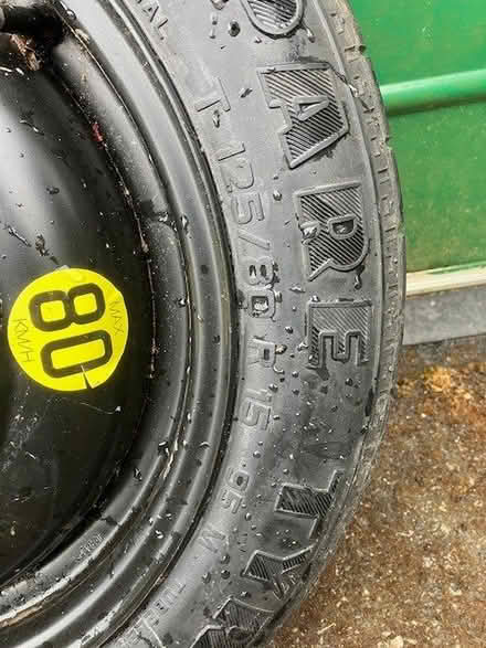 Photo of free Spare wheel for Mk1 Ford Focus (Speldhurst TN3) #2