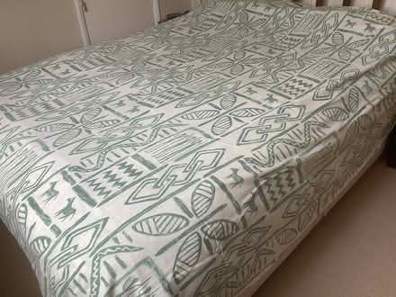 Photo of free Double Bedspread and duvet cover (Silverstone) #1