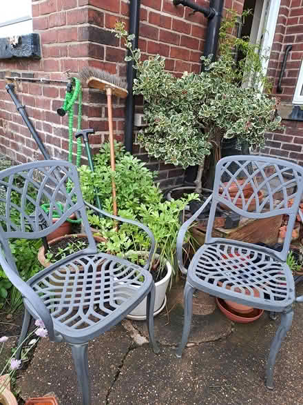 Photo of free Two garden chairs (Lower Walkley S6) #1