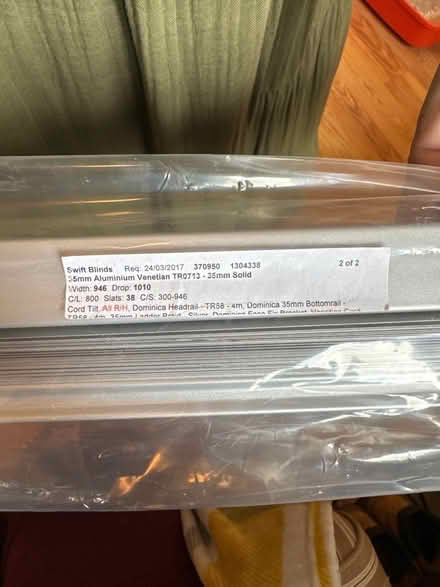 Photo of free Brand new aluminium blind (Milton Keynes) #2