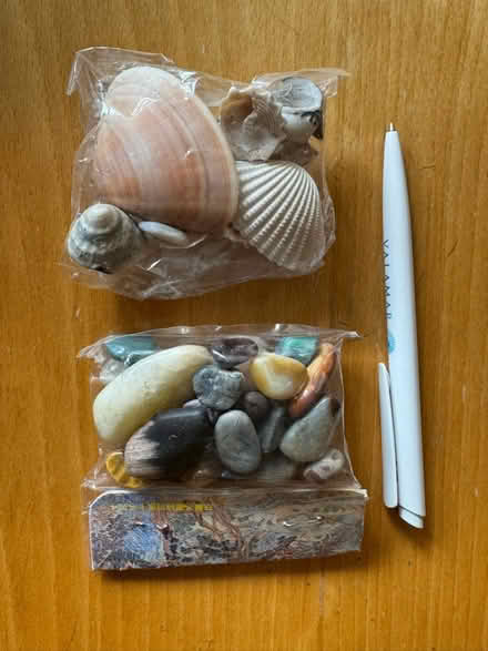 Photo of free Small bags of rocks and shells (Queen Anne) #1