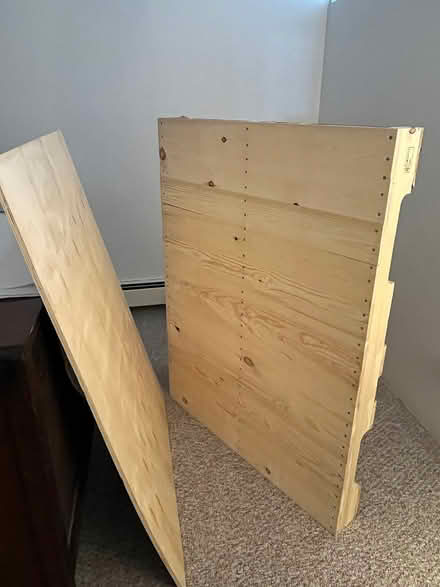 Photo of free 4’ x 3’ pallet and piece of wood (Watertown square) #1
