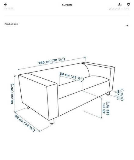 Photo of free Small sofa (Boxted CO4) #2