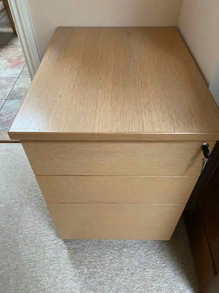 Photo of free Office desk pedestal (Sudbury Suffolk CO10) #1