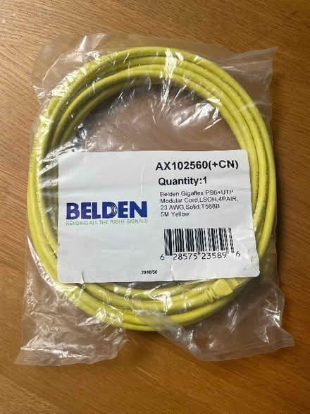 Photo of free Gigaflex modular cord 5m - no, me neither? (London Rd, HW HP11) #1